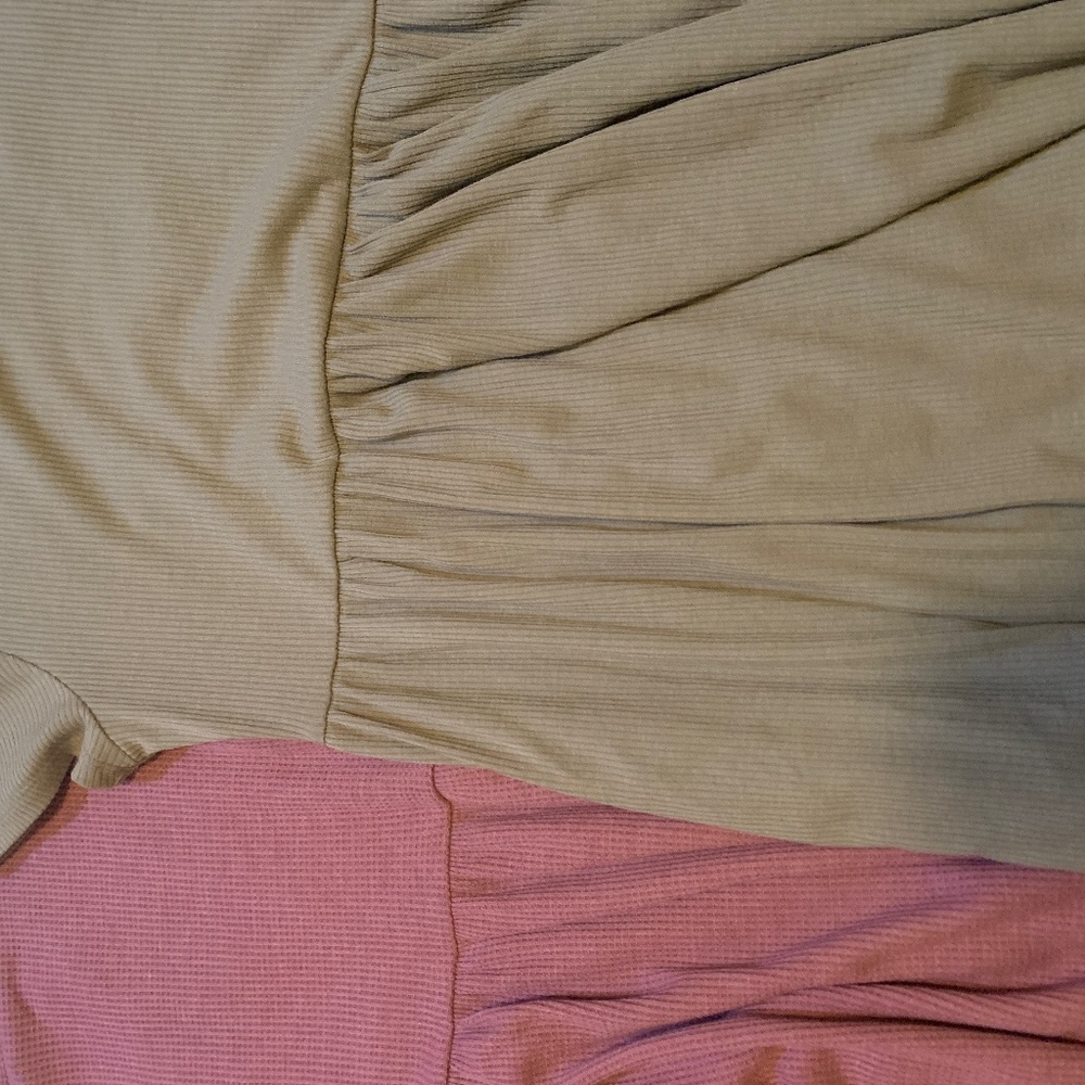 Green and Pink dress Set